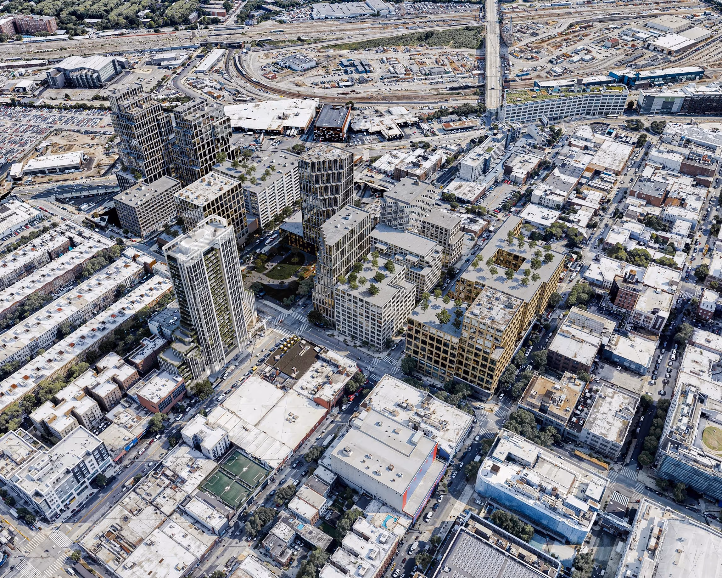 34-49 Steinway St Aerial